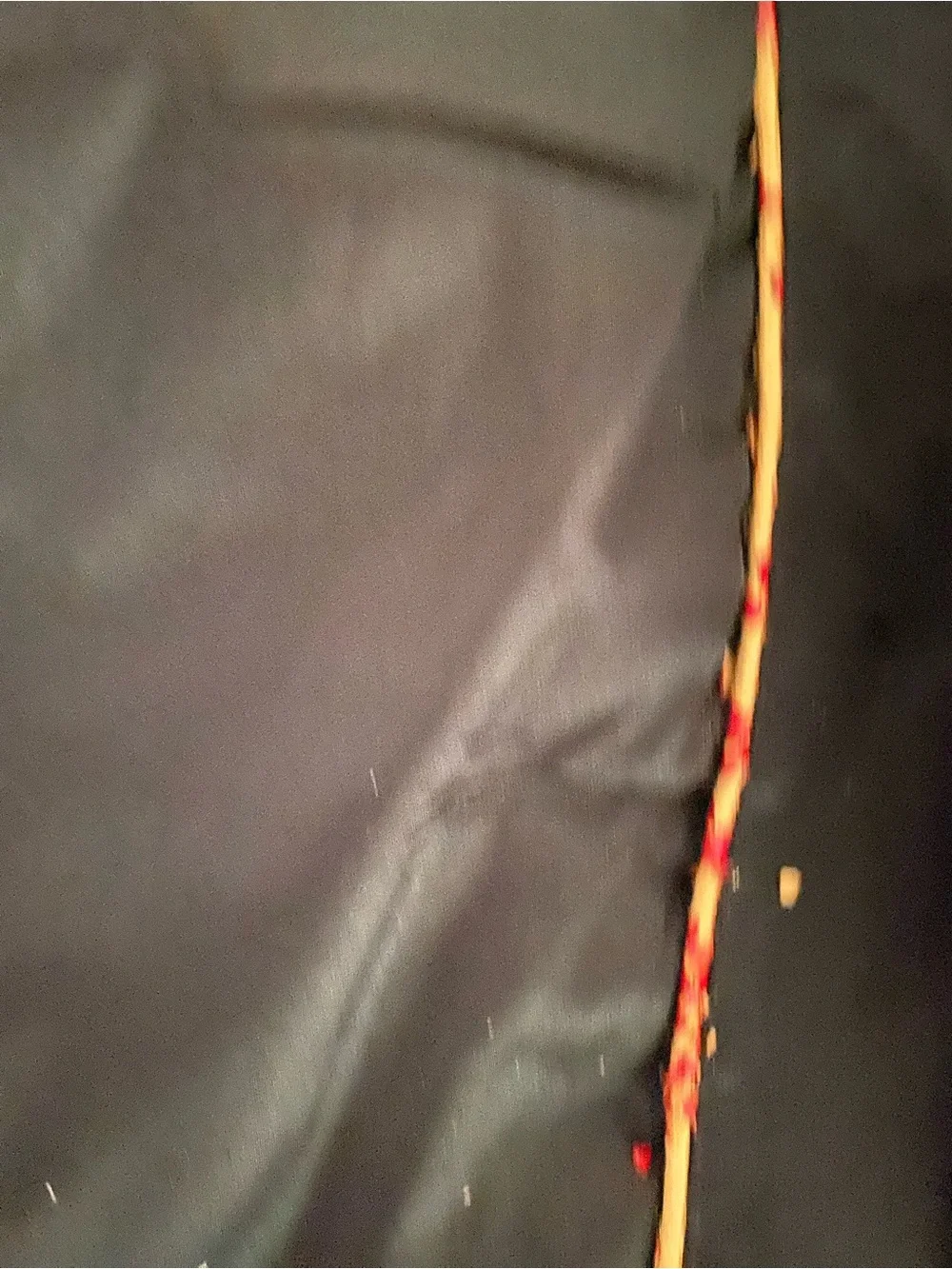 Men's Black Double-Breasted Trench Coat - Unbranded